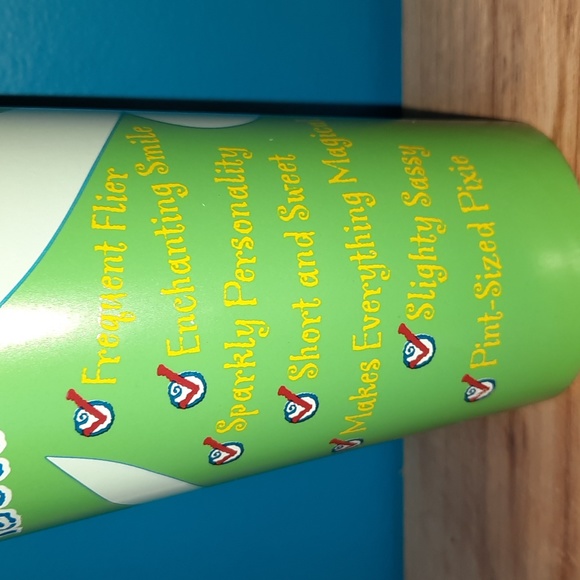 Disney Tinkerbell Pixie Checklist Tall Green Mug - Picture 6 of 7